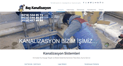 Desktop Screenshot of kanalizasyoncum.com