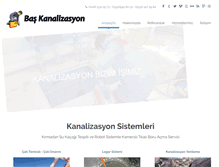 Tablet Screenshot of kanalizasyoncum.com